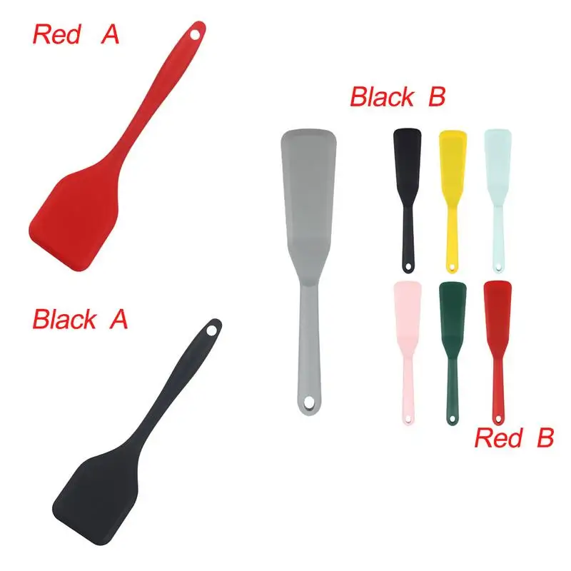 Non Stick Cooking Spatula Kitchen Silicon Spatula Spoon For Frying Heat Resistant Scraper Kitchen Cooking Utensils pancake spatula