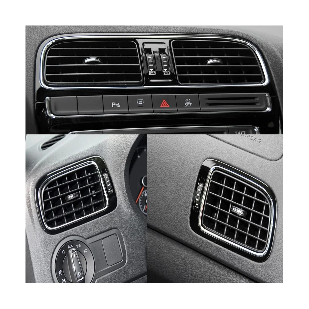 6RD819728 C A/C Air Outlet Vent Grill Cover for VW Polo 2011- 6R0 819 728