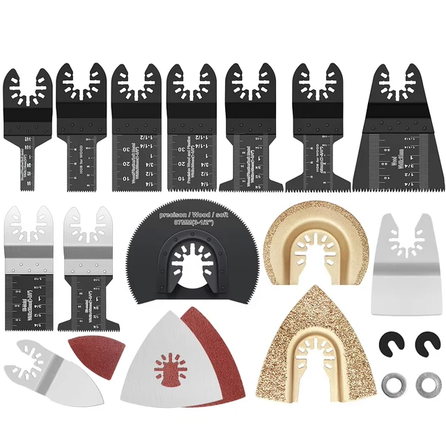 Multi-Function Oscillating Quick Release Saw Blade For Renovator DIY Power Tool Accessories Universal Cutter Blade 6