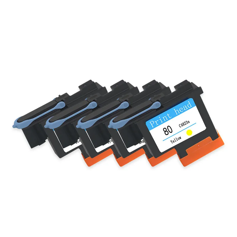 Cabeça de Impressão Compatível para hp 80 C4820a C4821a C4822a C4823a para Hp80 1050c Plus Impressora da Cabeça de Impressão hp Designjet 1050 1055 1055 Centímetros - Imagem 6