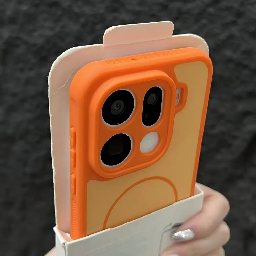 Enhanced Magnetic Phone Case with Wireless Charging, Shockproof Design, and Heat Dissipation Technology