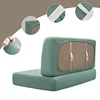 4pcs/set RV Dinette Sofa Covers Stretch Water Repellent Armless Bench Slipcover Polar Fleece Outdoor Camper Car Seat Covers 5