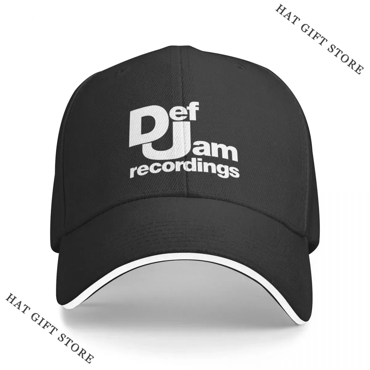 

Best Def Jam Recordings - Hip Hop Label Cap Baseball Cap wild ball hat hats men hat Women's