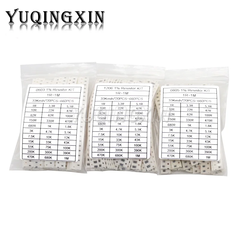100PCS SMD Chip Resistor 10K Ohm 103 5% 1/8W 0805 Size (2mm X 1.2mm) For Electronics