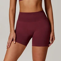 Seamless Women's Yoga Shorts High Waist Workout Shorts Fitness Yoga Lift Butt Fitness Ladies Yoga Running Short Pants Sportswear - Image 2