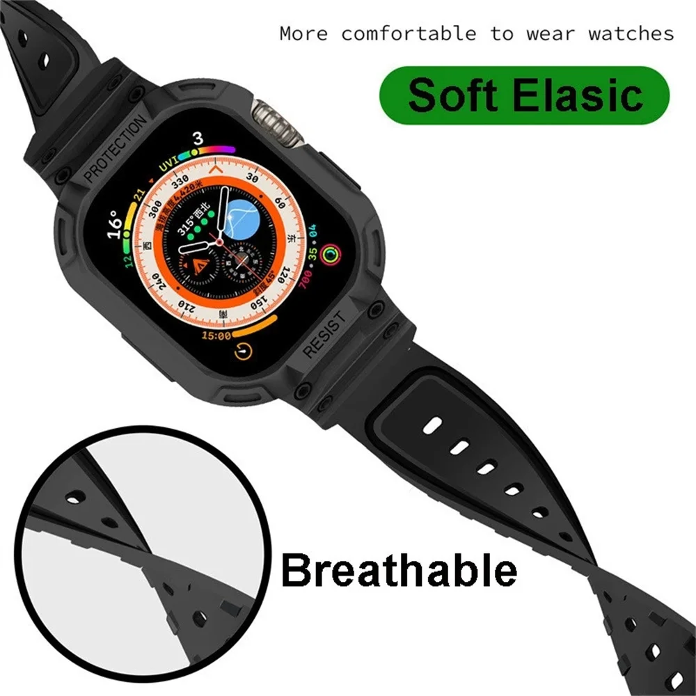 ġ Ʈ + ̽, Ʈ 49mm Ǹ   +  Ŀ, iWatch ø 8 Ʈ 49mm Ʈ 