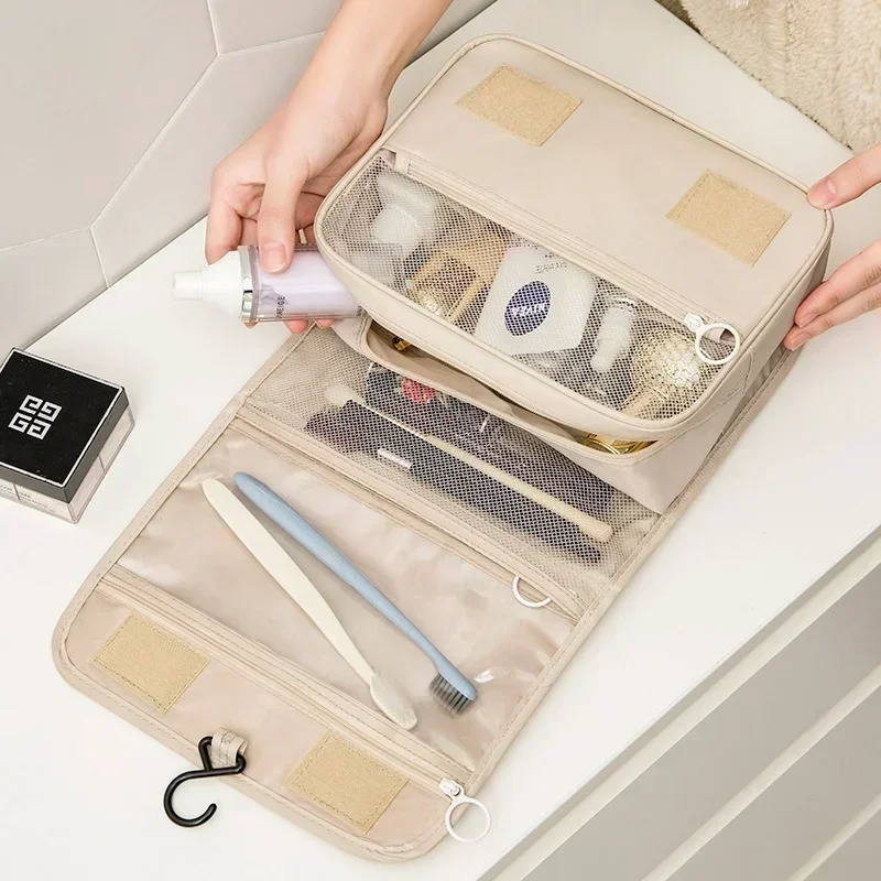 Women Makeup Bags Travel Cosmetic Bag Toiletries Organizer Waterproof Storage Neceser Hanging Bathroom Wash Bag makeup organizer,cosmetic bag,storage bag,cosmetic storage bag,toiletry bag,makeup bag,cosmetic case,product storage bag