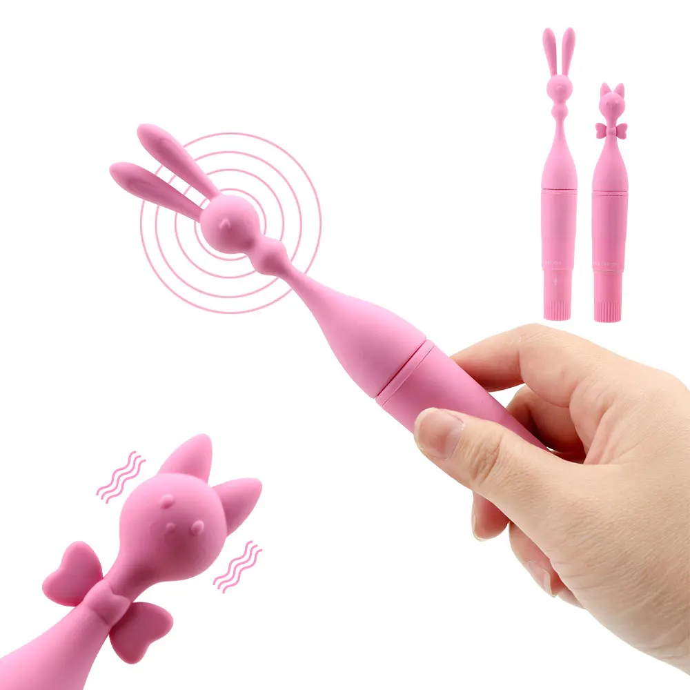 Coniglio Gatto Vibratori Sexy Per Le Donne Morsetti Per Capezzoli Stimolatore Del Clitoride Plug Anale Giocattoli Sessuali Masturbatore Femminile_voghion.com