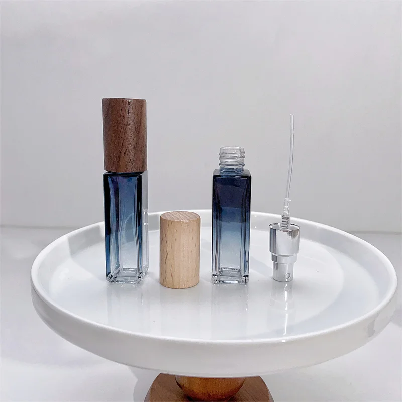 5ml10ml Transparent Glass Perfume Bottle Mini Portable Perfume Essential Empty Containers Atomizer For Travel perfume bottle perfume atomizer mini perfume bottle