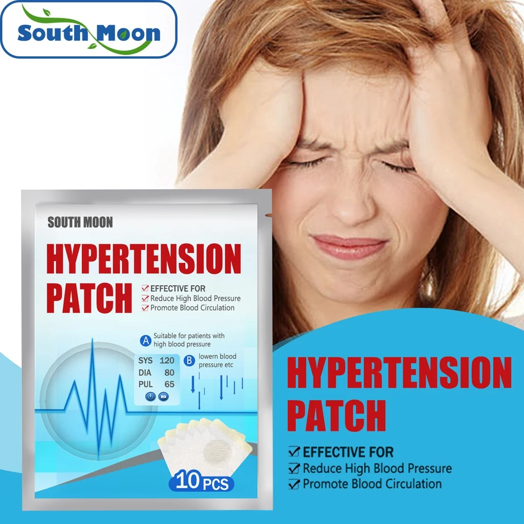 South Moon High Blood Pressure Patch Hypertension Patch Control Clean 