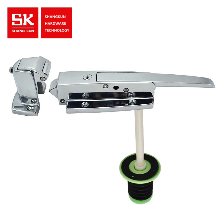 

SK1-1180 industrial zinc alloy door lock, internal and external double open refrigerator lock, door handle of freezer