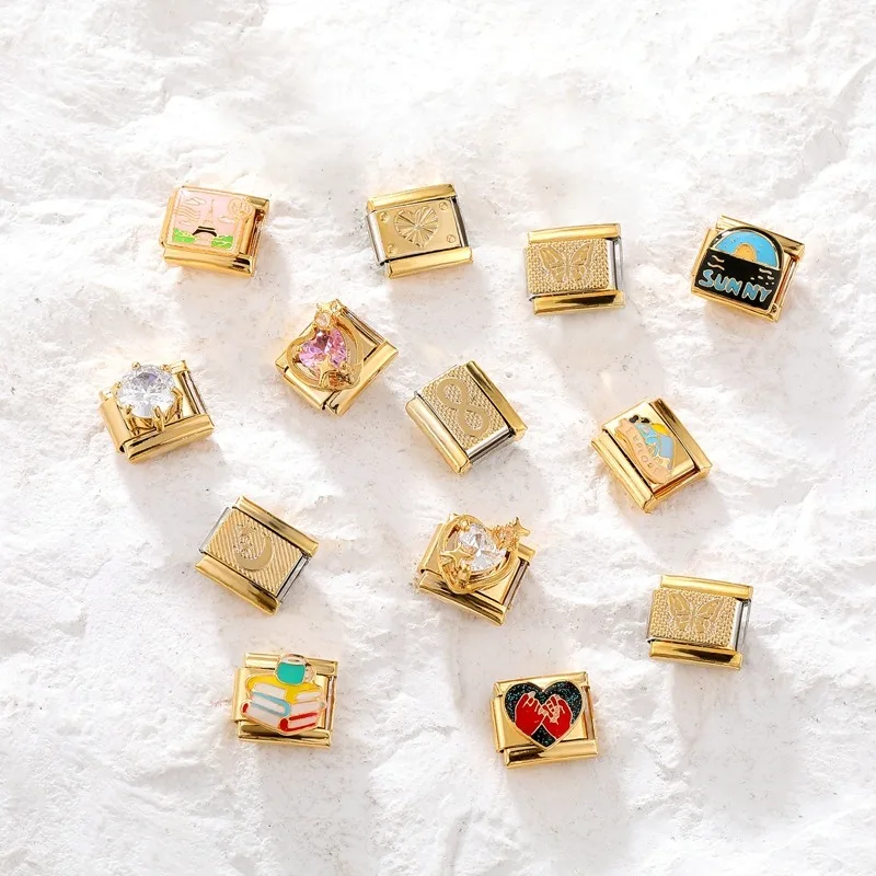 9mm 15 Style Italian Modular Charm Bracelet