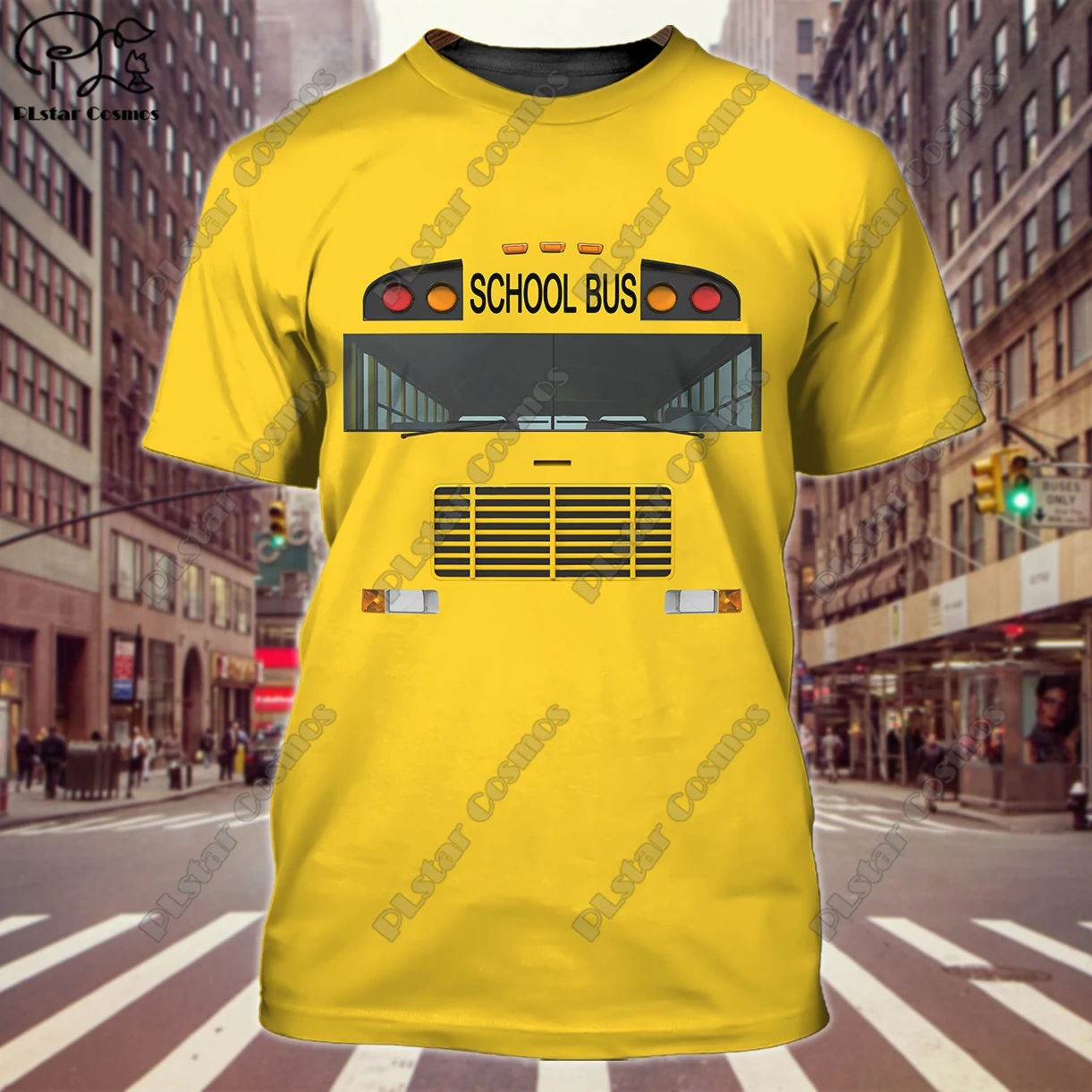 3D printing new car series truck school bus tractor art unisex clothing fun casual hoodie/sweatshirt/zipper/jacket/T-shirt Q-2