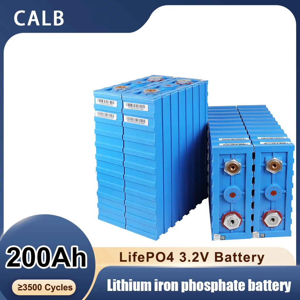 Batteria al litio ferro fosfato CALB 3.2 v200ah 12v 24v 36v 48v batterie Lifepo4 batteria