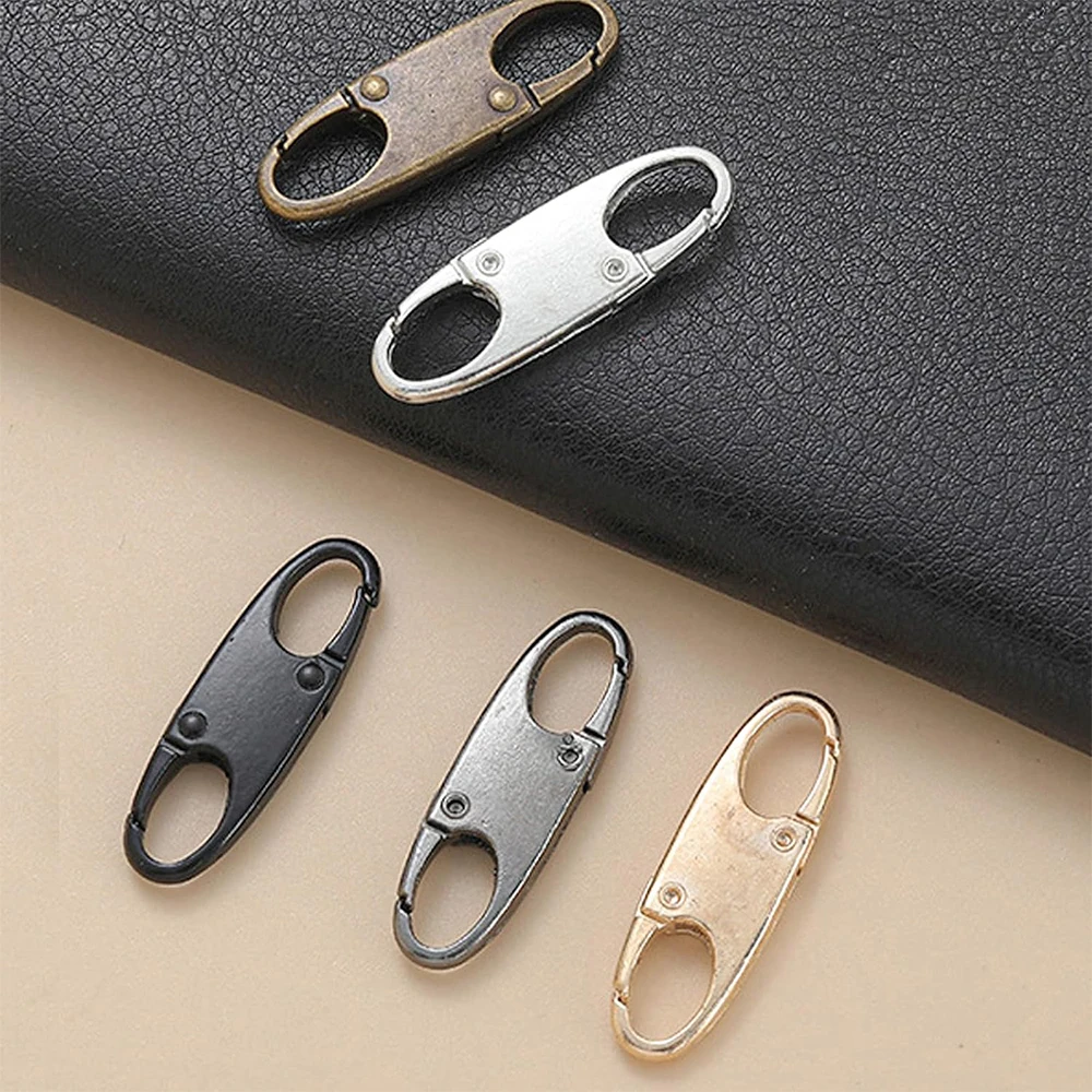 Detachable Zipper Pull Replacement Zipper Accs Slider Pull Tab For Suitcase Backpacks Jacket Clothing Sewing Tool 6 PCS