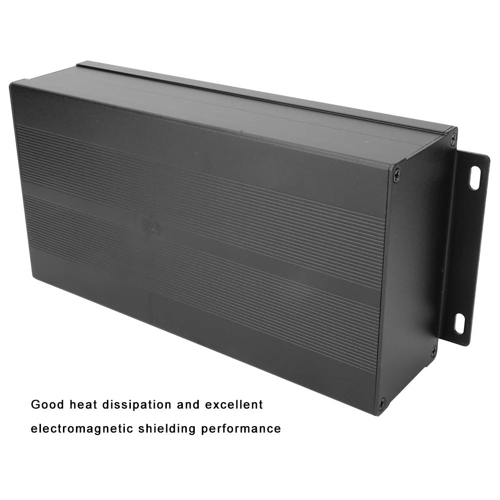 Sleek Aluminum Cooling Enclosure for DIY Electronic Projects