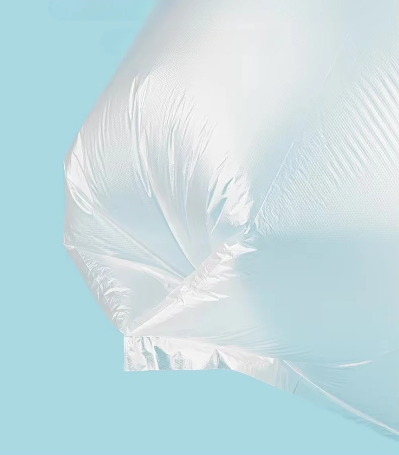 60x80cm 50pcs Clear Large Capacity Garbage Bag Transparent Thickened Disposable Big Trash Bags Kitchen can liner trash bags disposable trash bags garbage bags