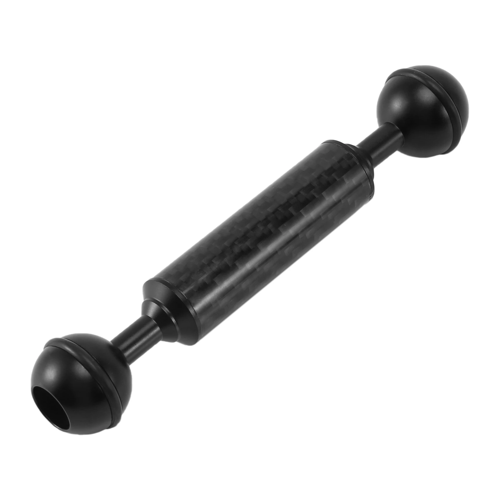 Carbon Fiber Float Extension Arm 1 Inch Dual Ball Diving Camera Photography D20Mm 5 Inch Light Underwater Buoyancy Tripo HOT