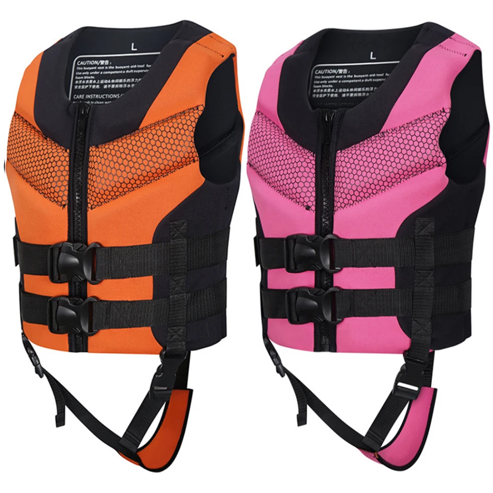 

Children's Neoprene Floating Vest Professional Water Sports Children Swimming Beginners Surfing Rafting Fishing Life Jacket 2022