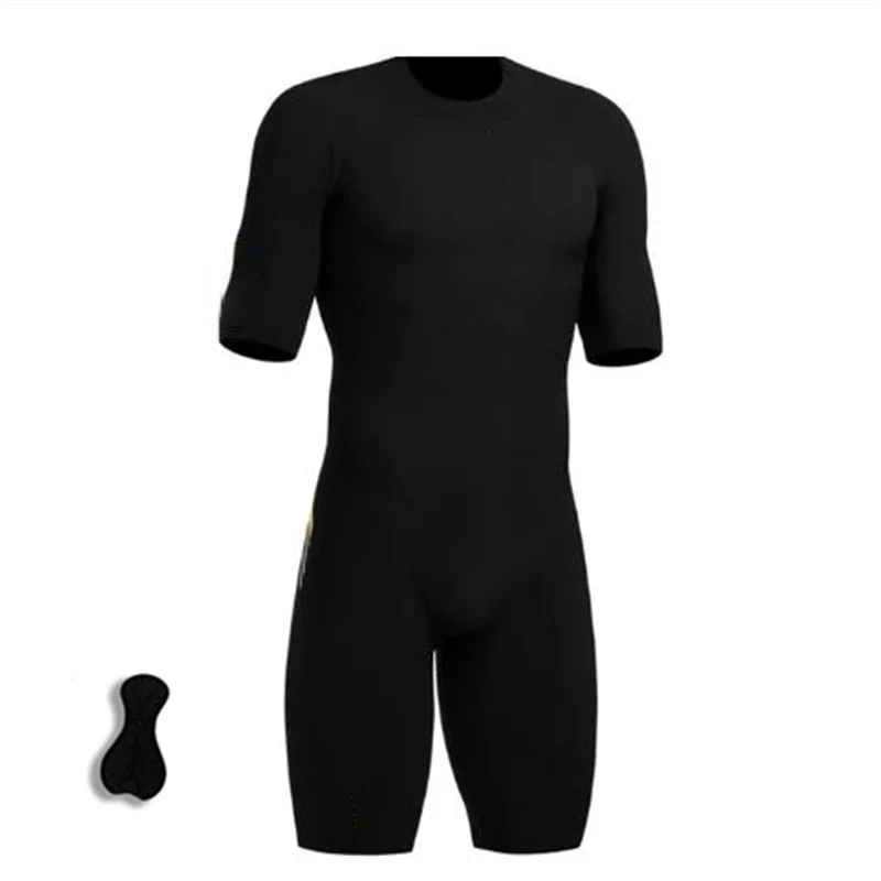 China Hot Sale Custom Design Tri Clothing Sublimation Breathable Short Sleeves Suits, Professional Triathlon Jumpsuit Suit 3