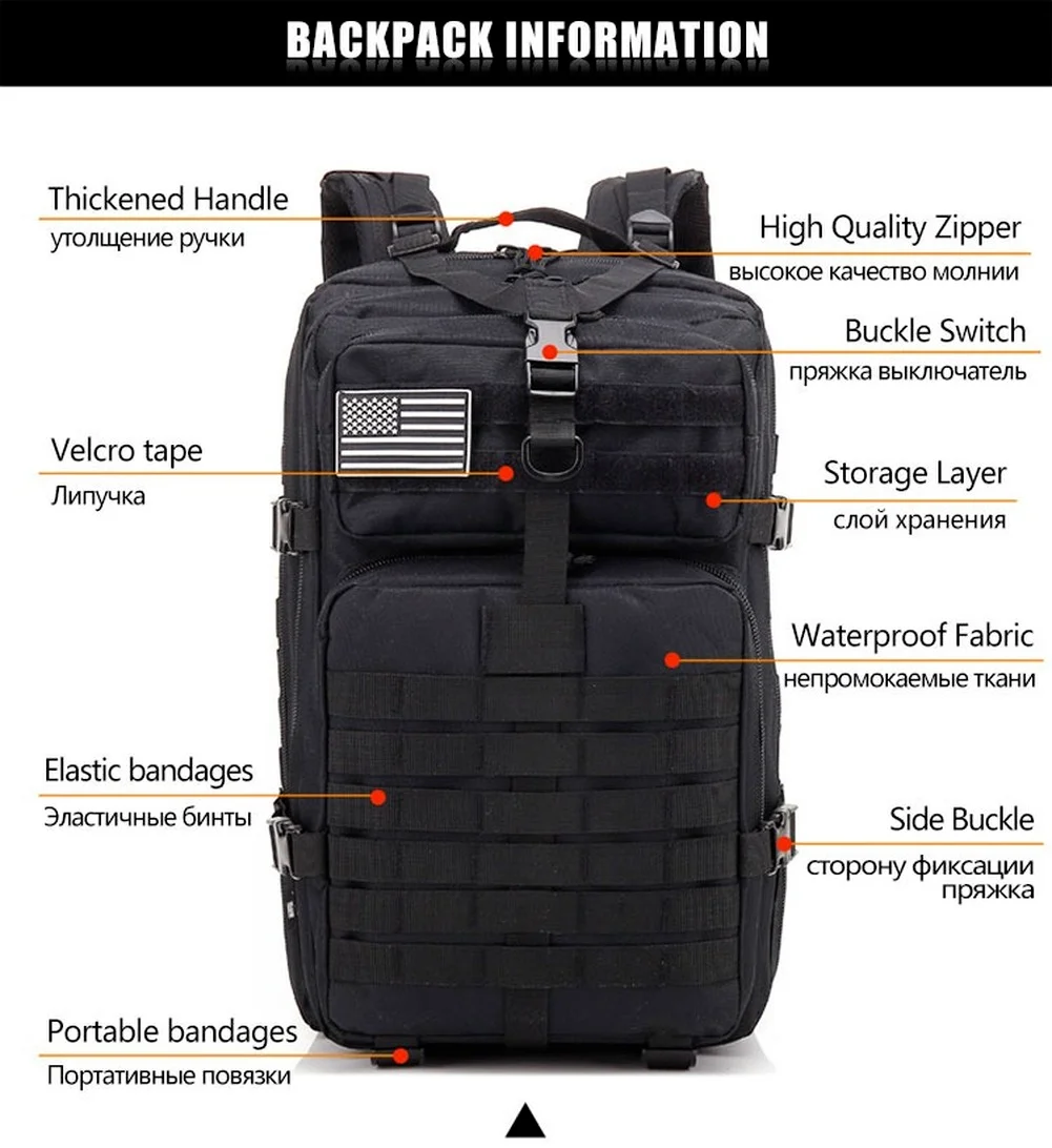 30L;/50L Large Capacity Backpack 4
