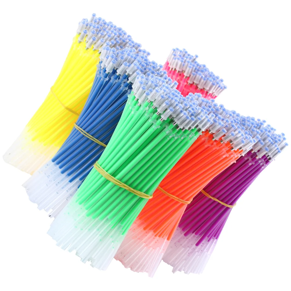 

Gel Pen Refills Colorful Gen Pen Refill Student Stationery Office Supplies Kids Students Portable Neutral Pen Refills