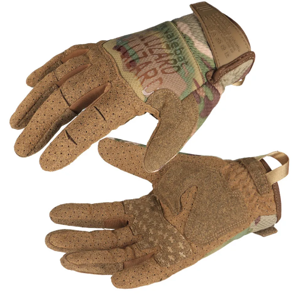 Tactical Gloves Men Airsoft Full Finger Gloves Outdoor Touchable Hiking Cycling Combat Shooting Camouflage Anti-Skid Mittens finger gloves sports gloves tactical gloves