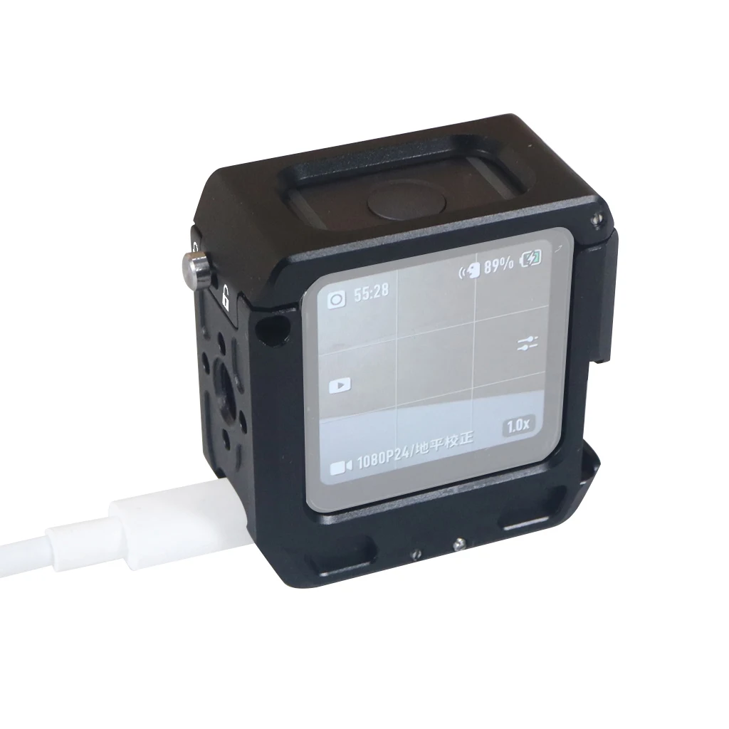 Magnetic Action Camera Cage For Action 2 Dual-screen Full Cage w/ Cold Shoe Mou