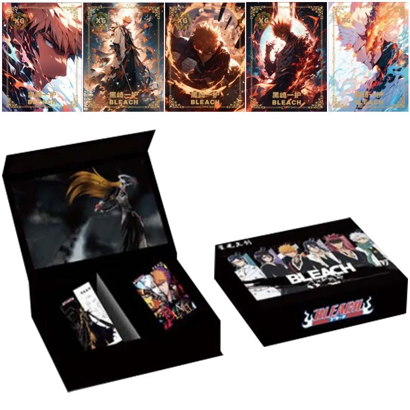 

2023Newest Bleach Tokyo Ghoul Attach On Titan Collection Card Anime Kurosaki Ichigo Booster Box Doujin Toys And Hobby Gift