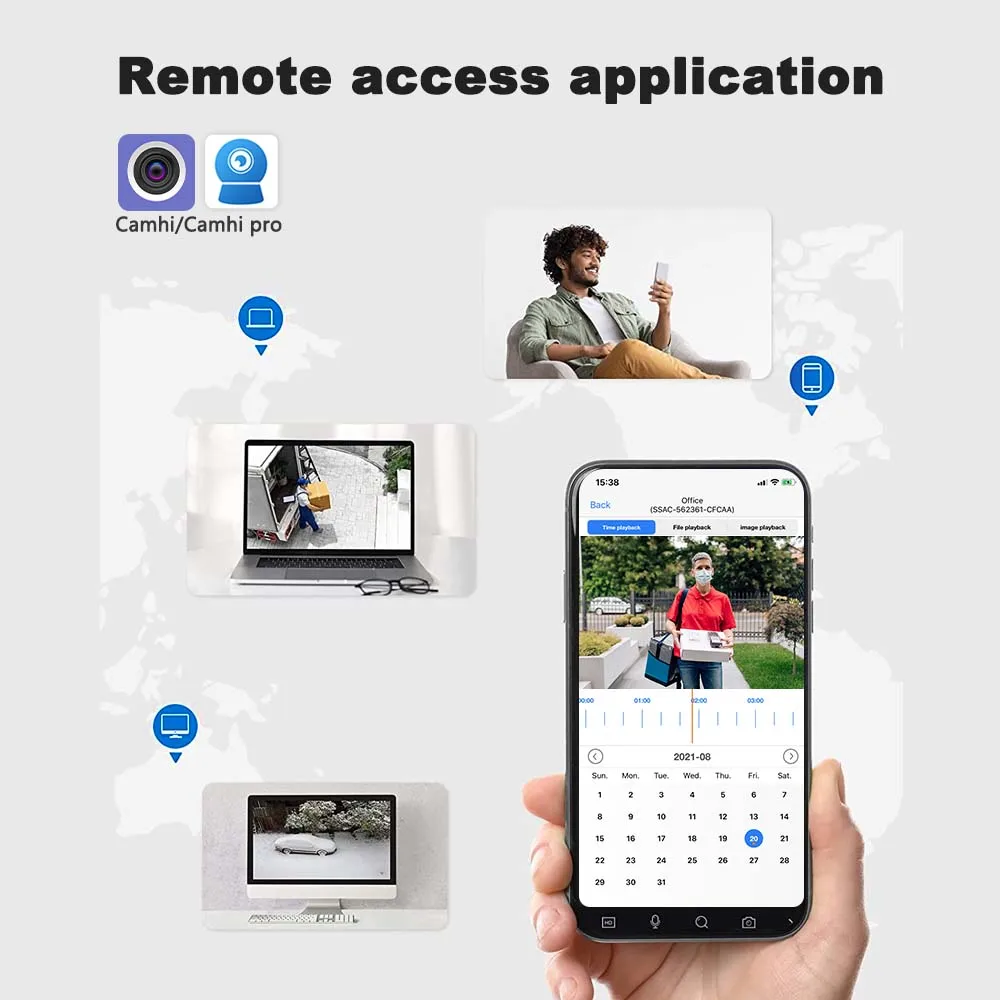 8mp 4K WiFi IP ī޶ PTZ 5MP 4G Sim ī  ī޶ ߿ AI    CamhiPRO P2P 5x  , ťƼ ȣ   Կ Ȯ Ȯ 