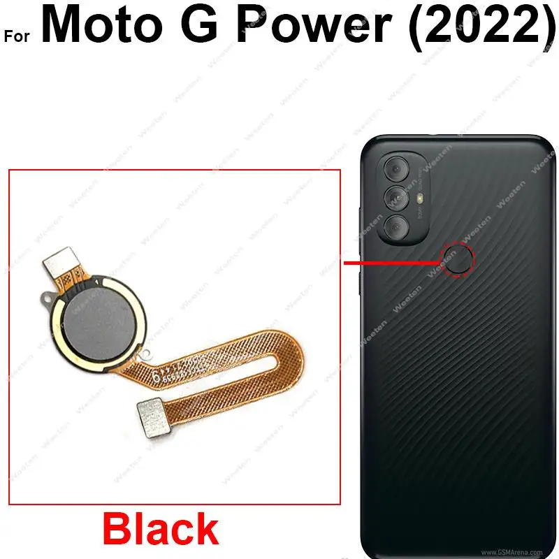 OEM Motorola Moto G 5G Home Button Fingerprint Scanner Flex