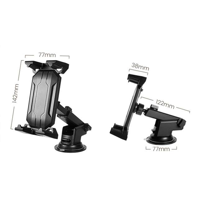 Car Phone Tablet Holder Flexible Hands Free Universal Auto Accessories Phone Stand for Dashboard Windshield Air Vent Adjustable