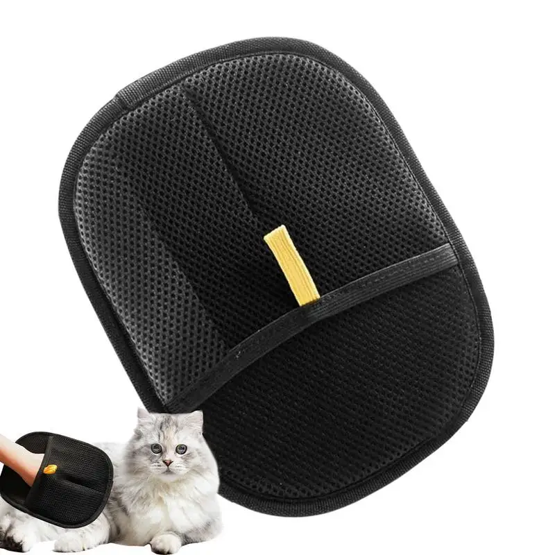 Pet Cleaning Gloves Double-Sided Puppy Dematting Gloves Hands On Multifunctional Pet Hair Remover For Washing