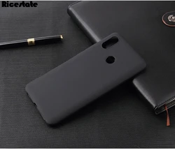 Premium Matte TPU Silicone Protective Case - Soft, Durable & Stylish for Xiaomi Mi 8 (Black)