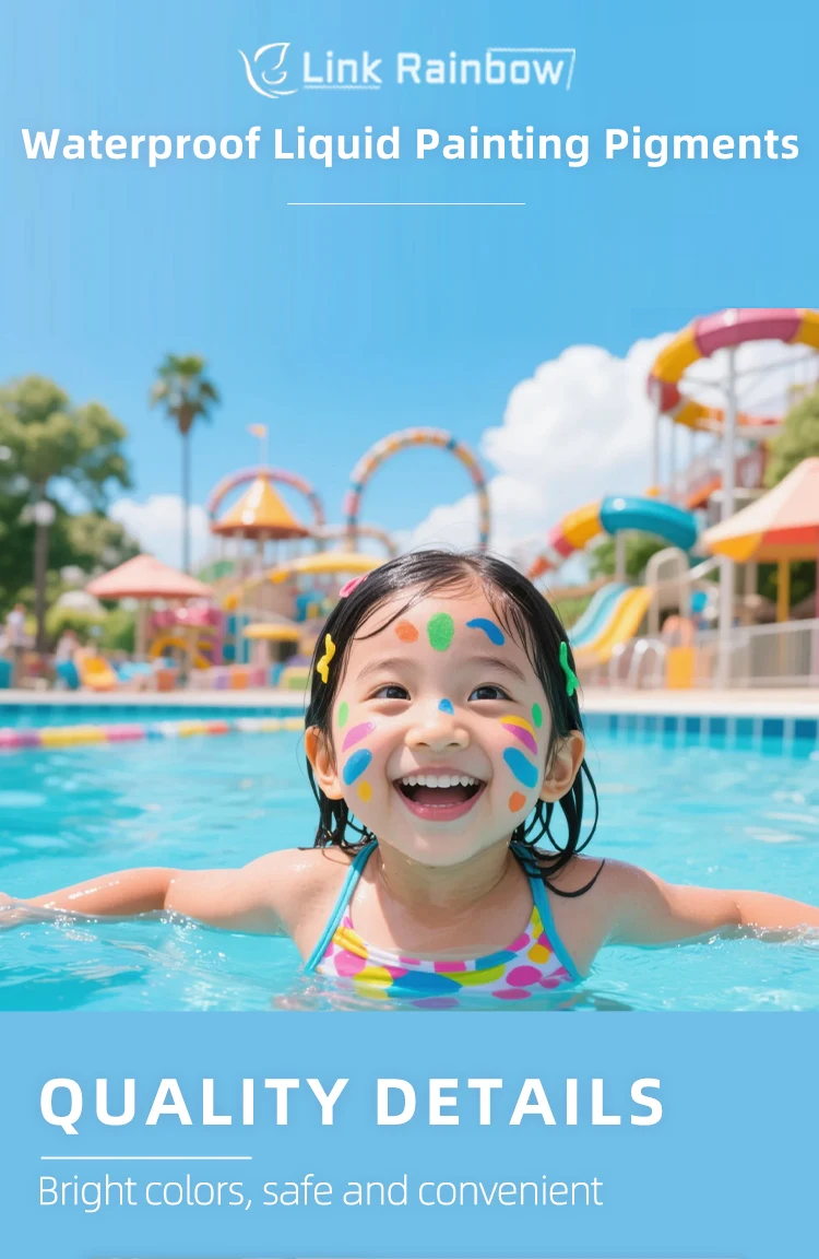 Waterproof face painting sweat-proof children's body painting long-lasting outdoor liquid cream 30ml