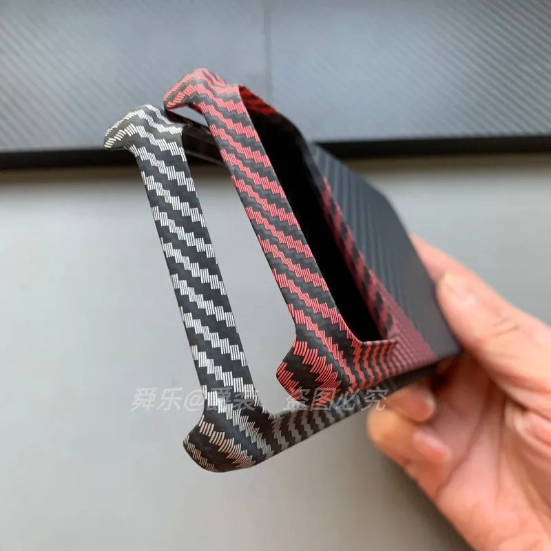 Carbon Fiber Texture Matte Hard Cover - Slim Ultra Thin Shockproof Bumper Case