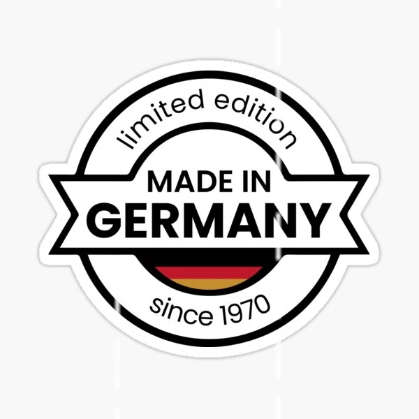 

Auto Modified Paste Quality Thick Made in Germany Car Leptop Auto Sticker 13cm 4 Pcs U