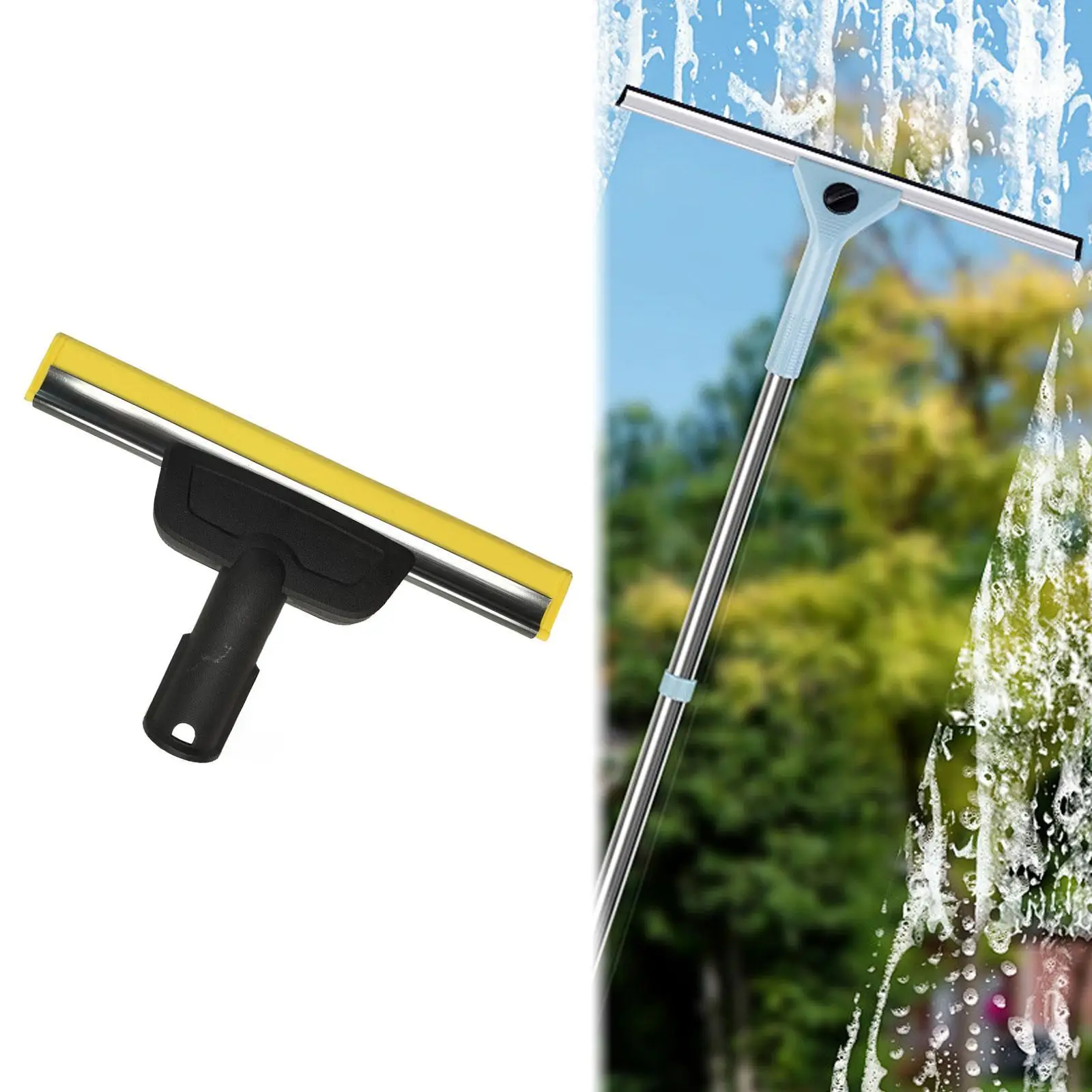 Glass Squeegee Head Professional Mirror Cleaning Accessory for SC Series