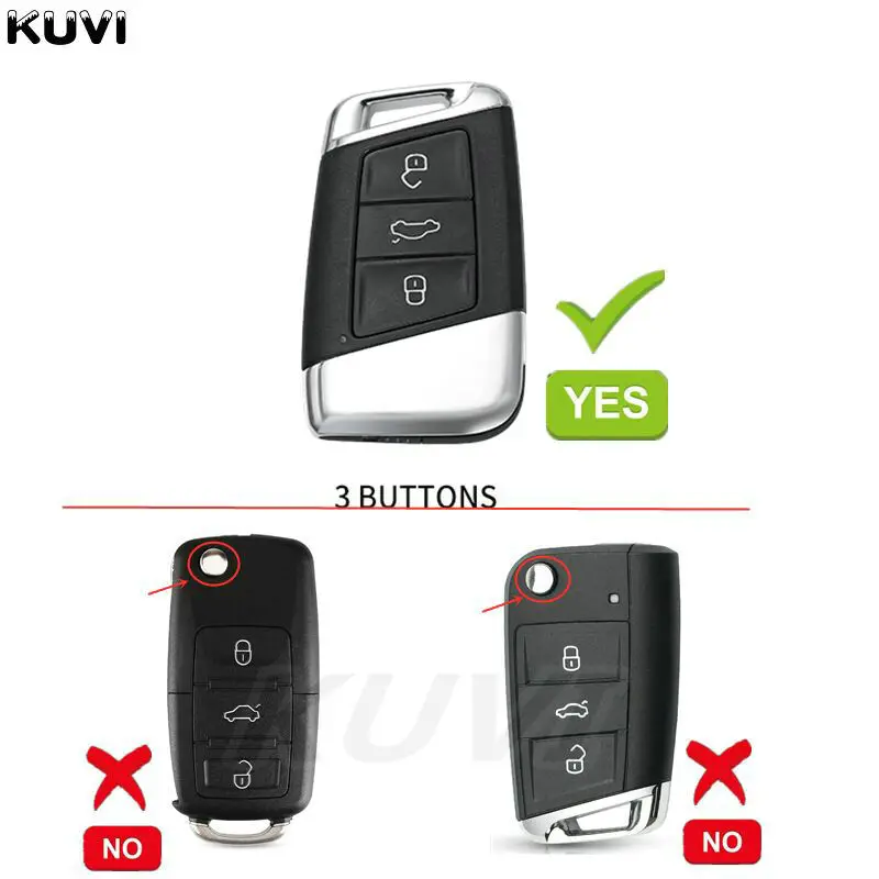 Soft TPU Car Remote Key Case Cover Holder Shell Fob For Volkswagen VW Magotan Passat B8 For Skoda Superb A7 Accessories key case cover,key case,car key shell,remote control case cover