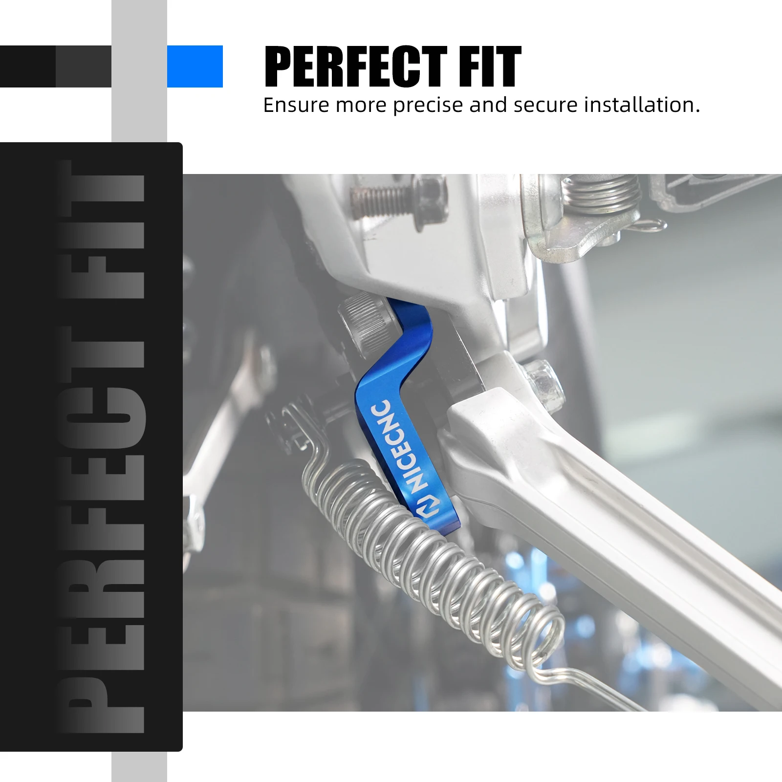 Für Yamaha Tenere 700 XTZ700 2019–2024, verstellbarer Park-Seitenständer, Federständer, Schalterschutz, T700 Rally Edition – Detail 26