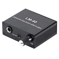 Sound Passive Attenuator ‑40db‑15db Adjustable Sound Volume Control Attenuator with 3.5mm Output Cable Sound Attenuator 2
