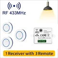 1 Receiver 3 Remote
