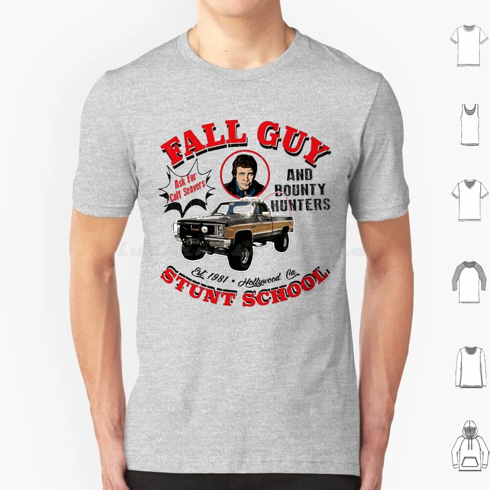 Autunno Guy Stunt School And Bounty Hunters T Shirt 6Xl Cotton Cool Tee 80S 80S Tv Show Adventure Bounty Hunters California Gmc