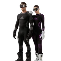 Men Women Ski Thermal Underwear Sets Quick Dry Compression High Elastic Tight Seamless Winter Sports Snowboarding Tracksuit 1