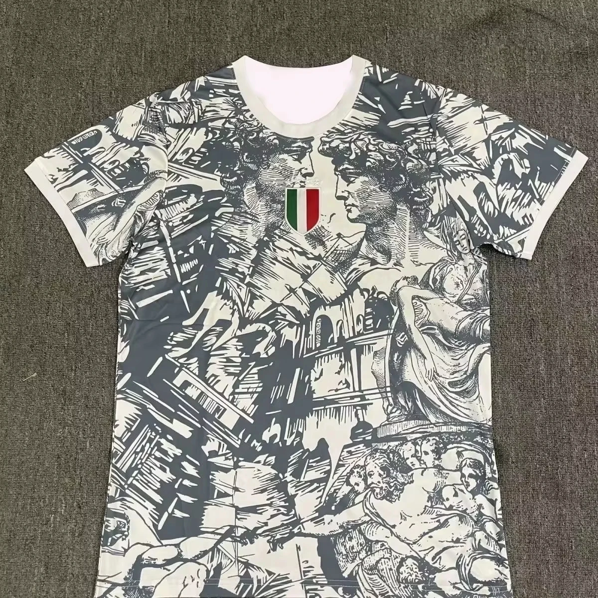 Summer Men's Full Body Printed T-Shirt Quick Drying Comfort T-Shirt Men's T-Shirts Are Suitable For Outdoor Indoor Scenes