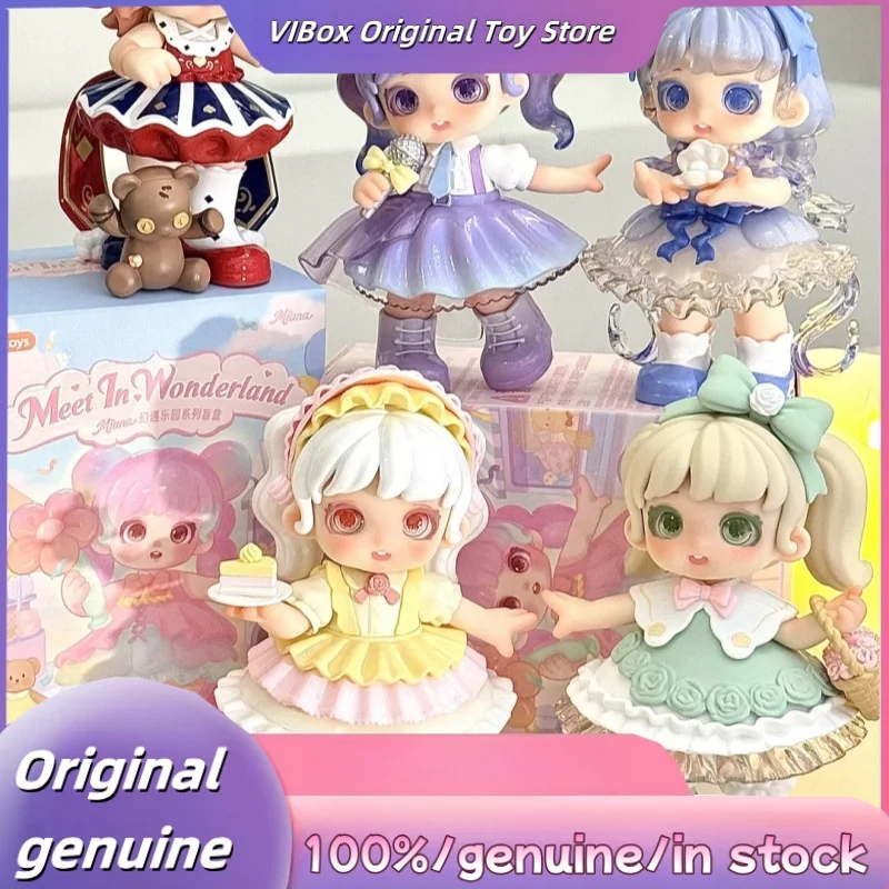 Authentic Stock Miana V2 Meet In Wonderland Series Blind Box Cute