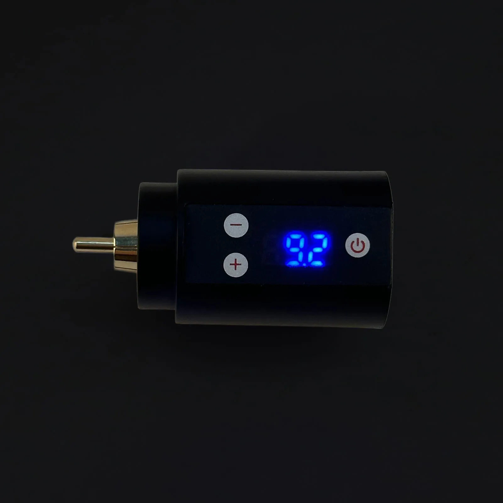 Cordless Tattoo Pen Battery 3-12V Black RCA Tattoo Power Supply USB Charging Adjustable Voltage Cordless Pen Power Supply tattoo accessories tattoo power supply tattoo battery pack