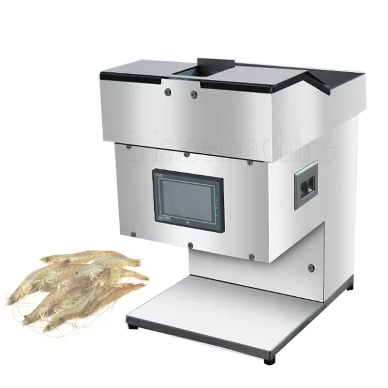 

Professional Fast Prawn Peeling Machine, Butterfly Shrimp Back Open Machine