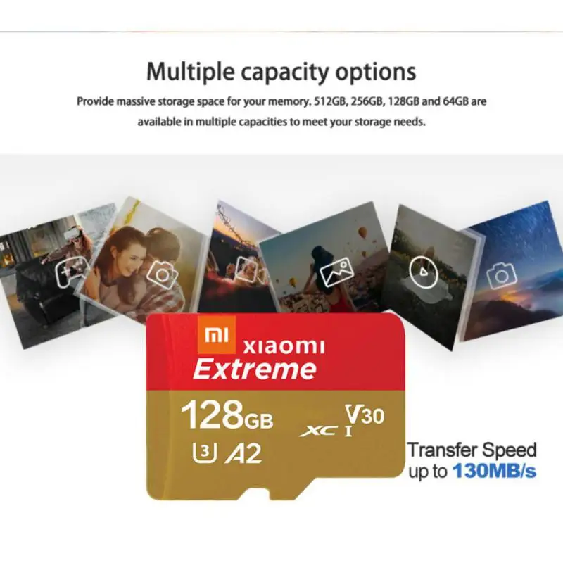 Xiaomi Memory Card 2TB 256GB Mini SD/TF Cards High Speed Micro Class 10 64GB 128GB 512GB Extreme Pro Flash Video Card