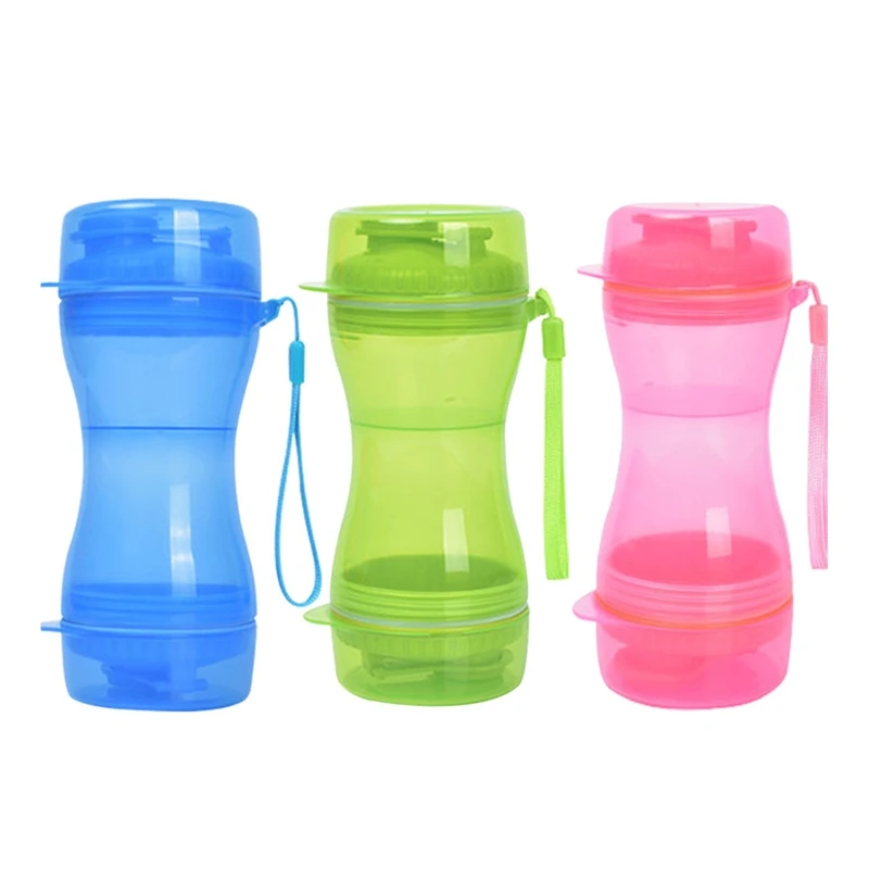 

Dog Water Bottle Leak Proof Portable 11oz Water Capacity 9.5oz Puppy Bowl Multi Function Dog Travel Accessories